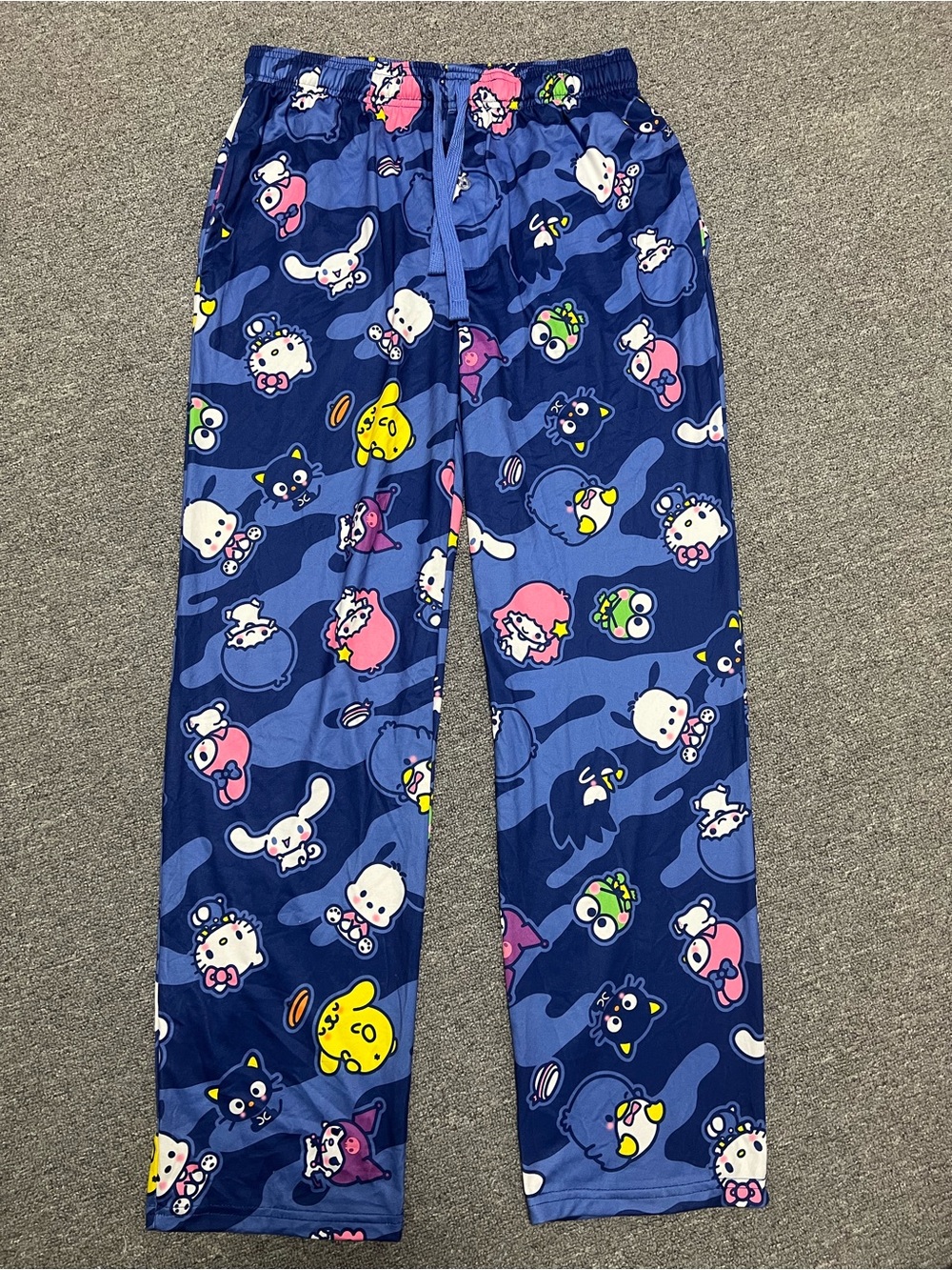 Sanrio Navy Blue Character Print Pajama Bottoms Women’s S
